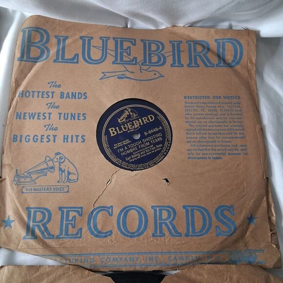Lot of 5 Vintage Bluebird 78 RPM Records – Glenn Miller, Charlie Barnet, Prairie - Picture 7 of 12